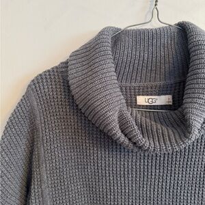 UGG Women's Charcoal Cowl Neck Sweater